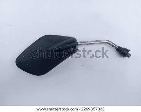 Motorcycle Side Mirrors on white background