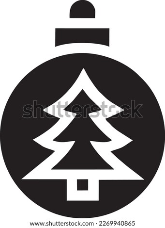tree icon symbol image vector, illustration of the tree botany in black image. EPS 10