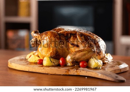 chicken roasted meat turkey thanksgiving meal Royalty-Free Stock Photo #2269981967