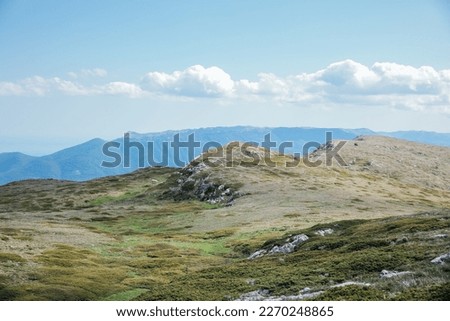 mountain hills in nature travel hiking