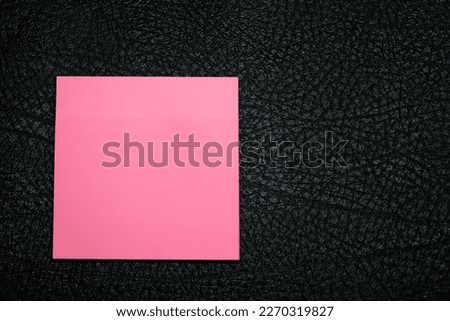 conceptual image for a be different or be happy concept using sticky notes
