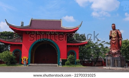 Sam Poo Kong temple in Semarang on central Java in Indonesia. Klenteng Sam Poo Kong, top tourist destination in Semarang Indonesia Royalty-Free Stock Photo #2270331025