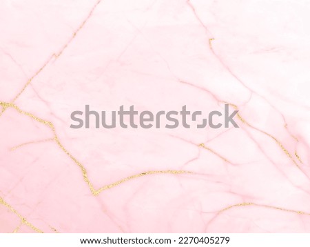 Pink gold marble background with the texture of natural marbling with golden veins exotic limestone ceramic tiles, Mineral marble pattern, Modern onyx, Pink breccia, Quartzite granite Royalty-Free Stock Photo #2270405279
