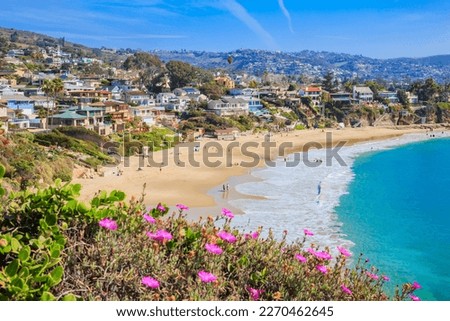 Crescent Bay of Laguna Beach, Orange County, California USA Royalty-Free Stock Photo #2270462645