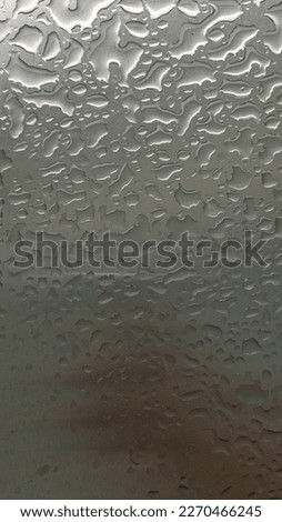 rain drops on the panel as background