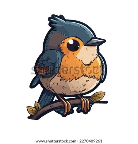 cute and adorable bird cartoon