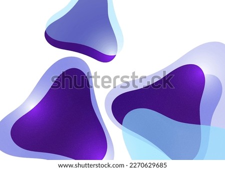 Abstract background from rounded triangles overlapping each other. Geometric trendy template. Vector illustration for wallpaper, banner, background, postcard, book illustration, landing