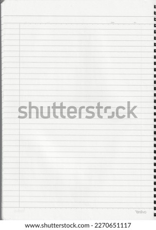 Original HD Notebook Paper without Post-Production
