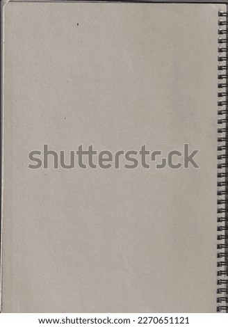 Original HD Notebook Paper without Post-Production