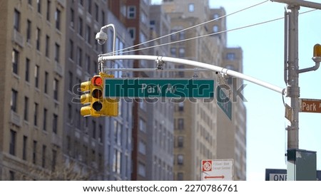 Park Avenue in New York - travel photography Royalty-Free Stock Photo #2270786761