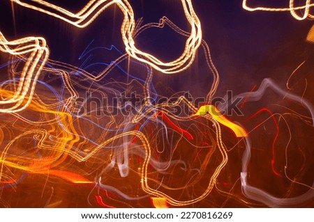 Trippy abstract lighting effects creates interesting colorful backdrops and textures