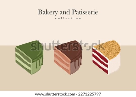 Dessert pastry vector cake event party traditional japanese chinese icon element eat summer food art