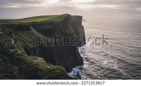 Beautiful landscape picture (horses, castles, bridges, cows, sunset)