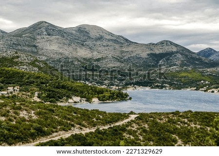 lake in mountains, beautiful photo digital picture