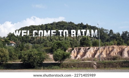 Welcome to  Batam City, is a landmark and icon of the city. Batam is a free ta-rade zone area in Riau Archipelago Province, Indonesia.