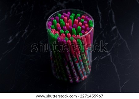 stationary office equipment pen pencil etc