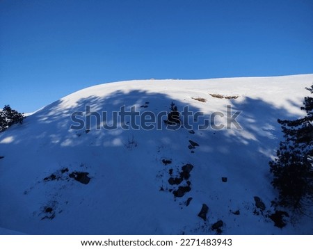 sky mountain white snow picture