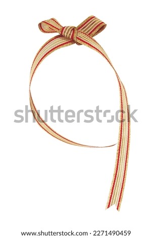 various models of white background ribbon knots can be cropped