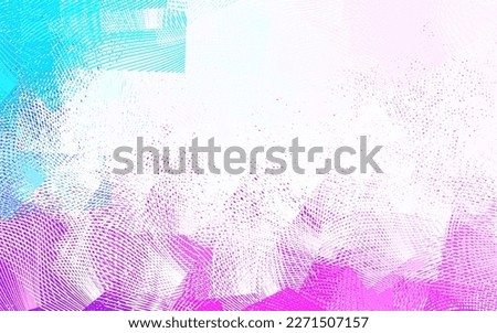 Light Pink, Blue vector background with curved lines. Brand new colorful illustration in curved style. Elegant pattern for a brand book.