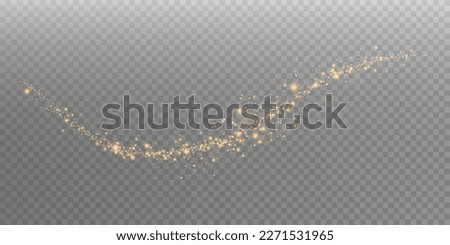 Light gold dust png set. Bokeh light lights effect background. Christmas glowing dust background Christmas glowing light bokeh confetti and glitter texture overlay for your design.
 Royalty-Free Stock Photo #2271531965