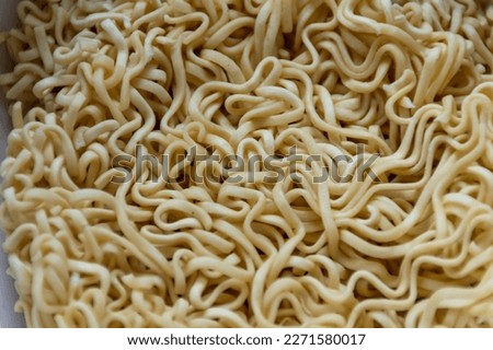 Instant noodles will be ready in five minutes