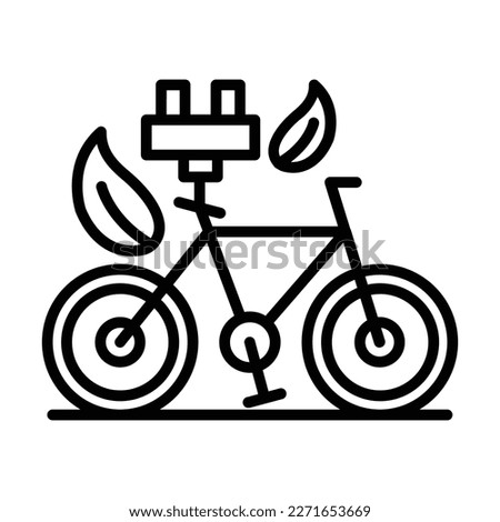 Electric Bike Icon Design For Personal And Commercial Use
