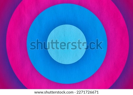 abstract vintage background with circles on old retro paper texture