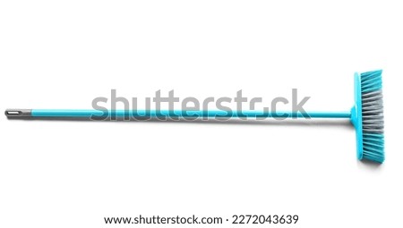 Cleaning broom isolated on white background Royalty-Free Stock Photo #2272043639