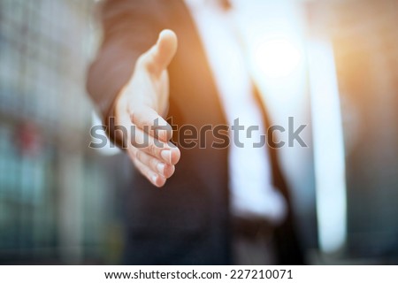 Business offer, partnership Royalty-Free Stock Photo #227210071