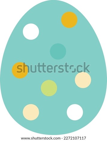 Easter egg elements bunny, chicks, egg, and tulips.funny clipart for kids design  Vector illustration