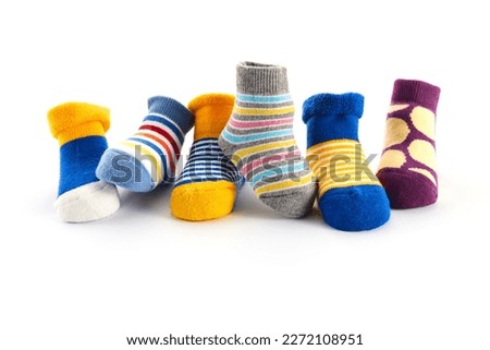 World Down syndrome day background. Rock you socks day. Royalty-Free Stock Photo #2272108951