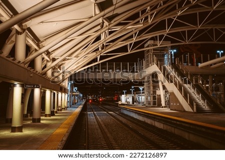 Platform at Union Station, Denver, Colorado