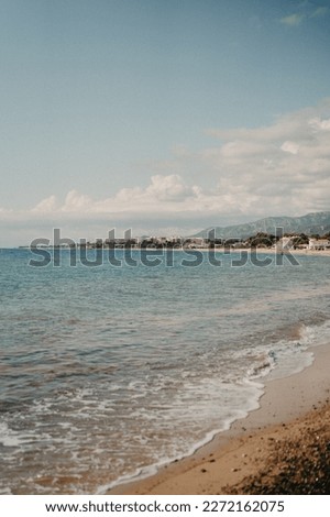 Picture of a beach in spain