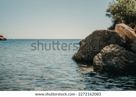 Picture of rocks on beach