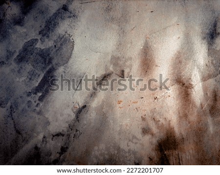The cave wall background abstract stone concrete texture for interior design, close up, detail. Pattern in dark and light shades smooth dirty stucco retro design. Modern creativity decoration concept