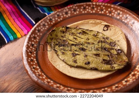 Roasted Nopal. The nopal is a cactus plant, a very popular ingredient in Mexican cuisine, very commonly used to accompany grilled meats, in salads and many more recipes.