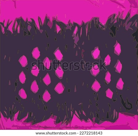 Realistic vector illustration of a background of a black knitted mesh scarf on a burgundy fabric. Abstract background.
