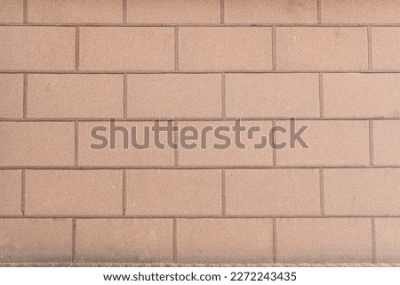 the background of the wall is in the shape of a brick. decorative wall.