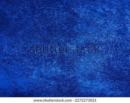 Beautiful abstract grunge dark blue navy decor stucco wall background.Banner textured stylized art style with space for text.