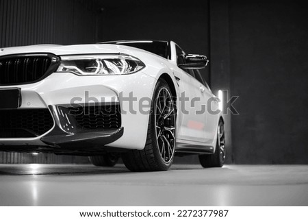 Car detailing series: Glass coating Royalty-Free Stock Photo #2272377987