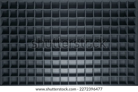 Abstract background in the shape of a box and black