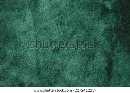 Green suede cut as background textured and wallpaper. Rustic style leather Royalty-Free Stock Photo #2272412259