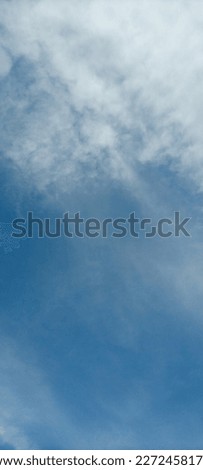 sky view in clear day