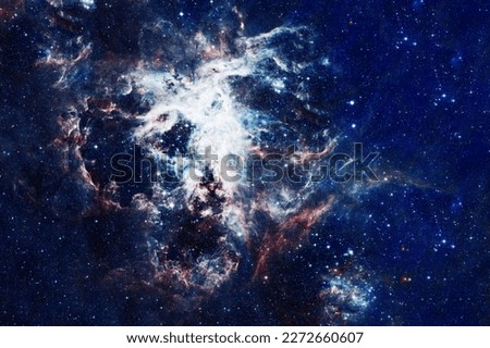 Beautiful space nebula, background. Elements of this image furnishing NASA. High quality photo