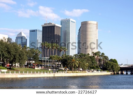 Modern Architecture in Tampa Florida, USA