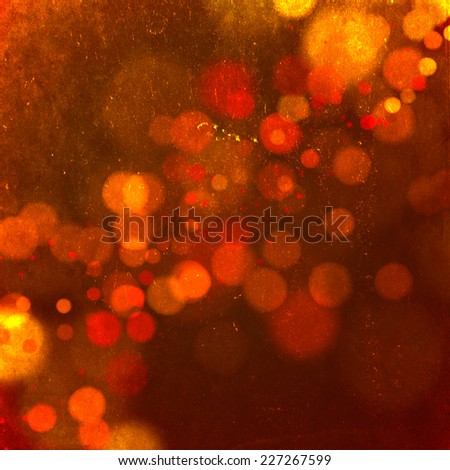 christmas light abstract / the joy of defocused lights / soothing grunge background