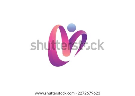 heart letter m logo for people love care Royalty-Free Stock Photo #2272679623