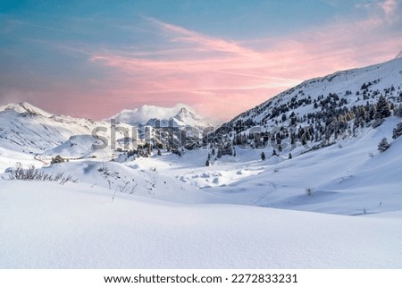 Mountain Picture from the Alps