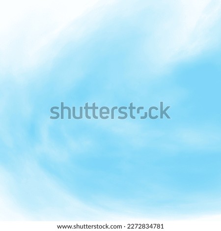 Summer blue sky cloud gradient light white background Royalty-Free Stock Photo #2272834781