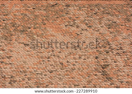 House Roof Tiles Background Texture
